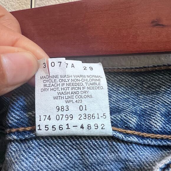 VTG Levis 560 Jeans Size 16R Loose Fit Straight Leg Mom High Rise USA Made - Picture 6 of 11